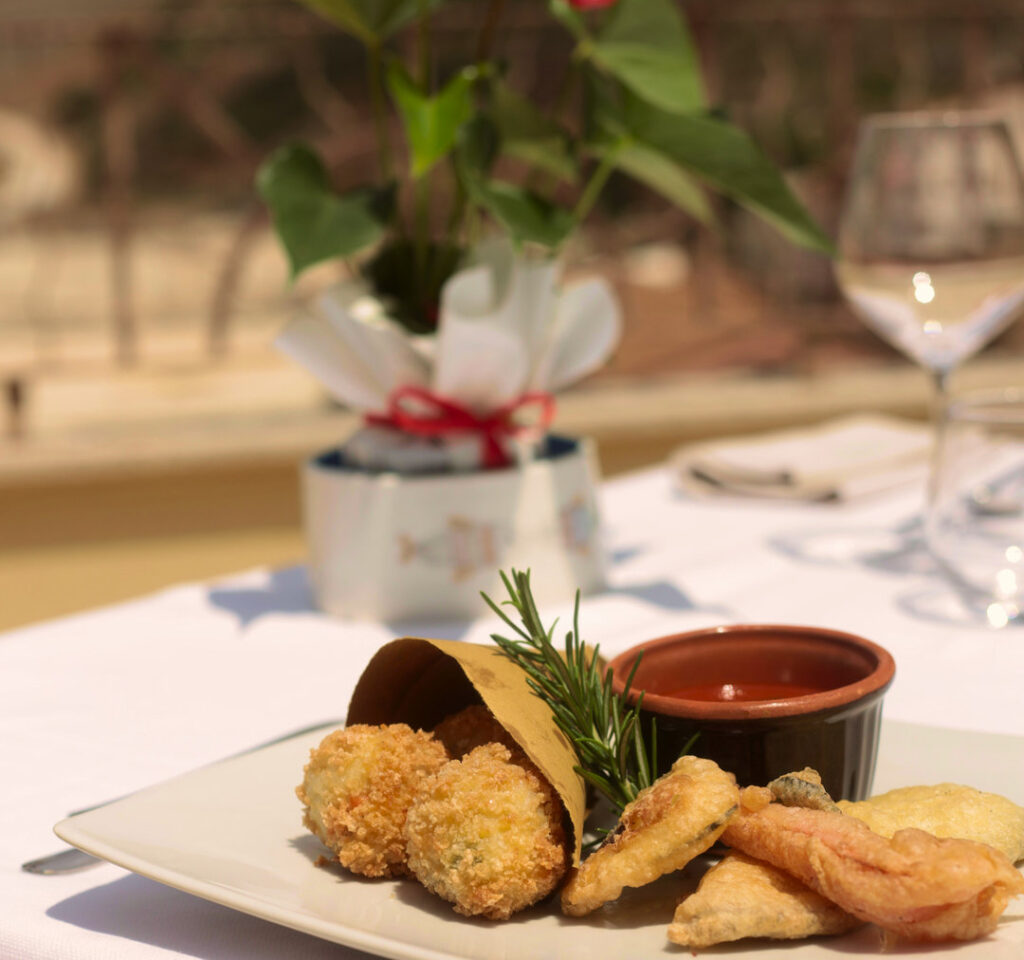 Verdure in tempura